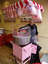 Candy Floss Cart Hire at London event by Fruits & Fountains