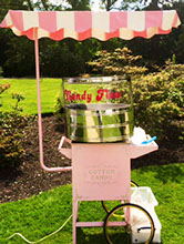 Candy Floss Cart for Weddings Hire - London